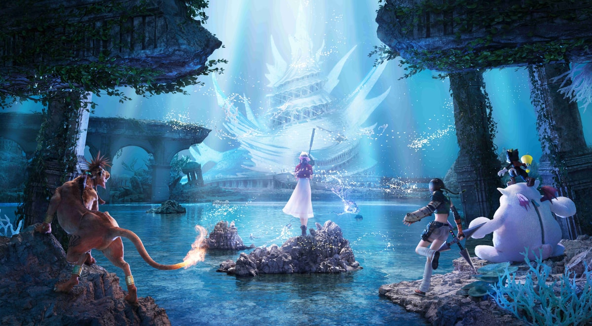 FINAL FANTASY VII REVELATION key art