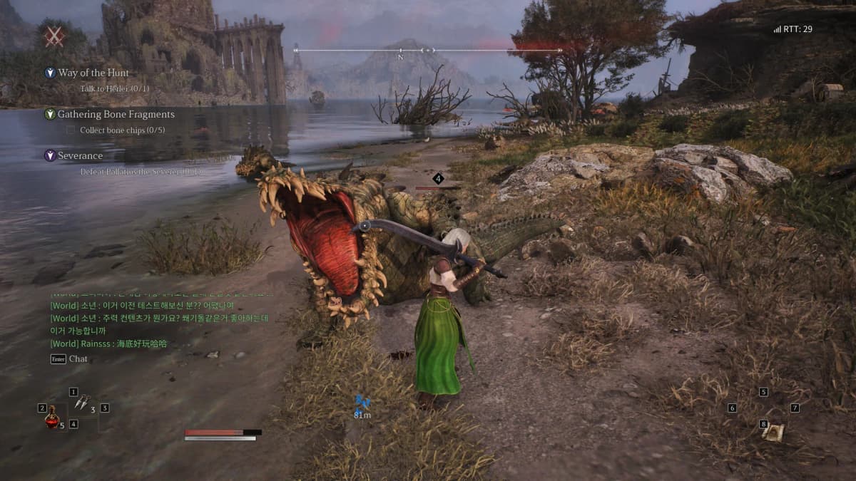 The crocodiles by the sea are fun to fight 2