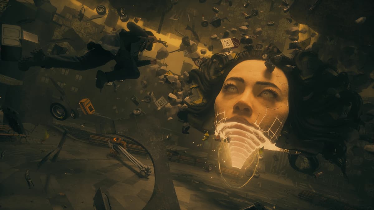 Dylan Faden confronts paranormal enemies in the distorted streets of Manhattan in Control Resonant.