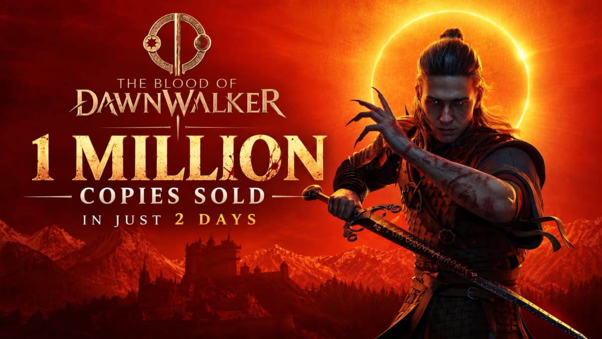 The Blood of Dawnwalker Clears 1 Million Sales Days After Its Debut
