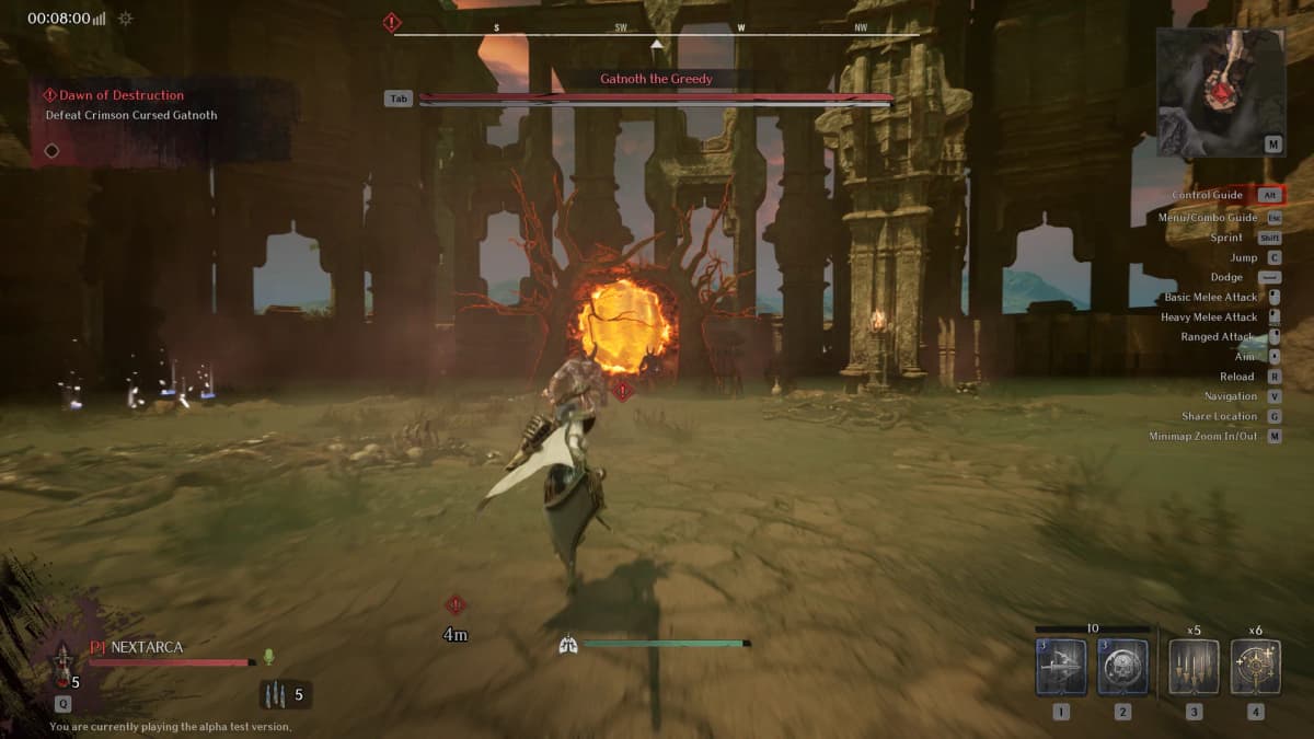 EVILBANE demo playtest NEXTARCA screenshot 3